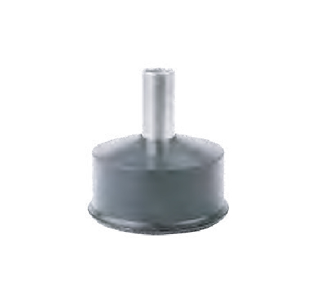 Rubber Stopper with Inox Exit (Ø50 X 16)